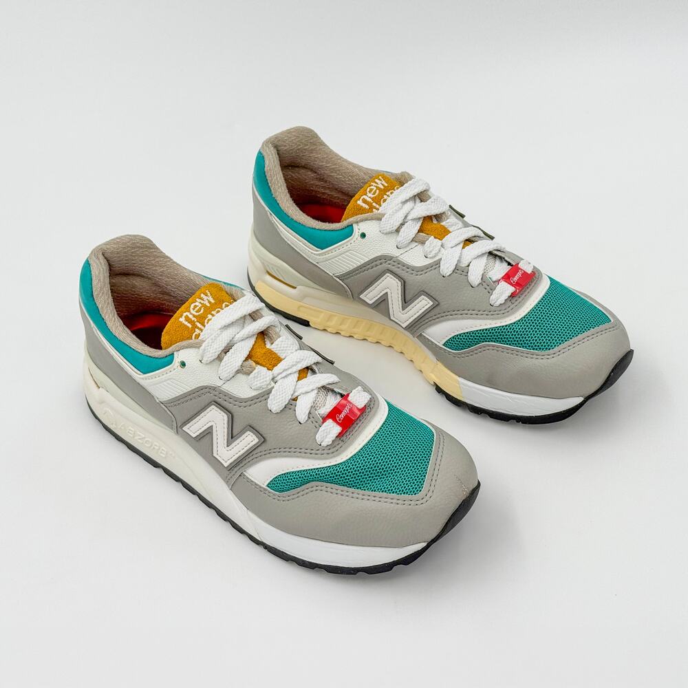 Concepts x New Balance 997.5 Esplanade Grey Teal Yellow Made in USA M9975CN